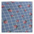 Floral design plain style chiffon digital printing fabric